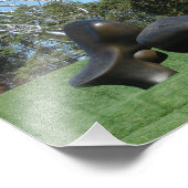 ヒツジと木 フォトプリント            (角)