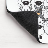 ヒツジのオーストラリアの牛犬 マウスパッド (コーナー)