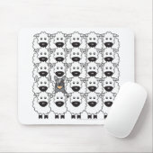 ヒツジのオーストラリアの牛犬 マウスパッド (マウス)