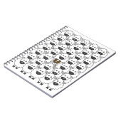 ヒツジのオーストラリアの羊飼い ノートブック (左側)