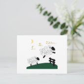 ヒツジのカウント ポストカード (スタンド正面)