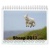 ヒツジのカレンダー カレンダー (カバー)