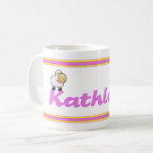 ヒツジのキャサリーンPersonalize15 Mug*specialの要求 コーヒーマグカップ (正面左)