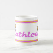 ヒツジのキャサリーンPersonalize15 Mug*specialの要求 コーヒーマグカップ (中央)