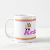 ヒツジのキャサリーンPersonalize15 Mug*specialの要求 コーヒーマグカップ (左)