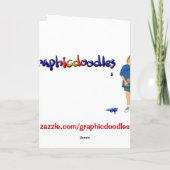 ヒツジのクリスマスの羊の鳴き声の詐欺 シーズンカード (裏面)