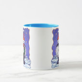 ヒツジのクリスマス マグカップ (中央)