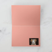 ヒツジのシャペロンカード カード (内部)