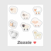 ヒツジのシール シール (シート)