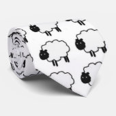 ヒツジのタイのカウント ネクタイ (ロール)