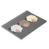 ヒツジのノート ノートブック (左側)