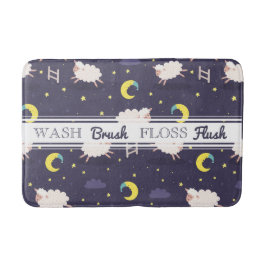 ヒツジのバス・マットのカウント バスマット