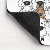 ヒツジのベルギー人Tervuren マウスパッド (コーナー)