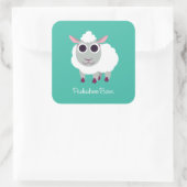 ヒツジのルル スクエアシール (バッグ)