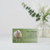 ヒツジの名刺 名刺 (スタンド正面)