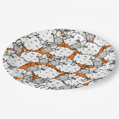 ヒツジの多く ペーパープレート (アングル)