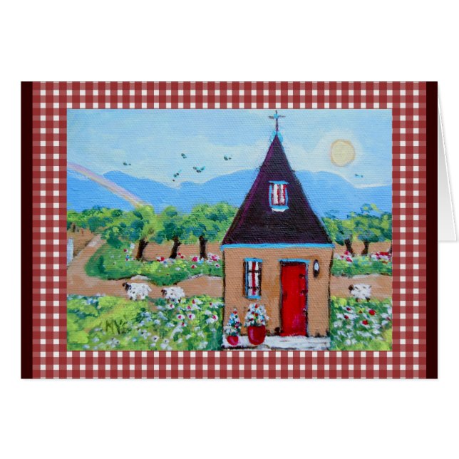 ヒツジの家 (正面横)