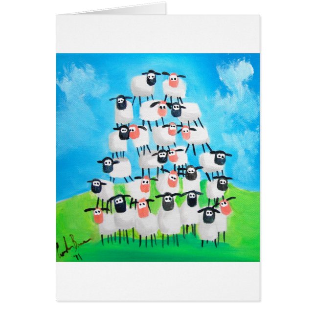 ヒツジの山 (正面)