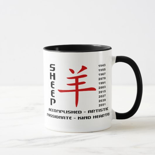 ヒツジの年 マグカップ (右)