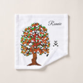 ヒツジの手バスルームのタオルのセット バスタオルセット (ウォッシュタオル)