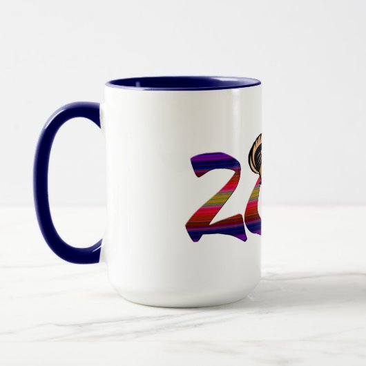 ヒツジの旧正月2015のマグ年 マグカップ (左)