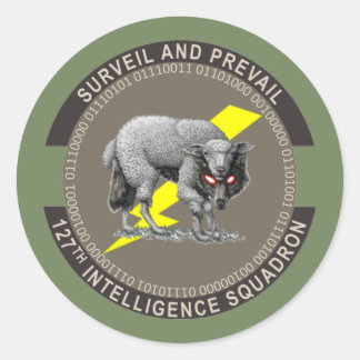 ヒツジの服を着た狼 ラウンドシール