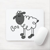 ヒツジの棒の姿のマウスパッド マウスパッド (マウス)