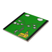 ヒツジの牧夫 タイル (側面)