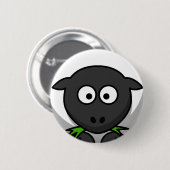 ヒツジの皮 缶バッジ (正面&裏面)