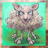 ヒツジの窓が閉まる ウィンドウサイン (シート2)