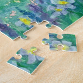 ヒツジの納屋ワイルドフラワーランドスケープ ジグソーパズル (側面)