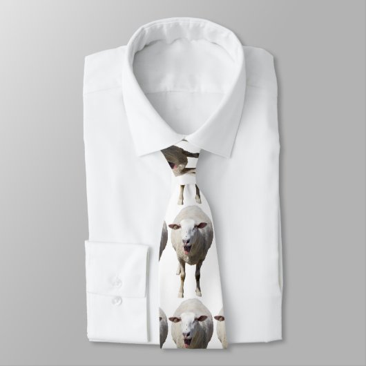 ヒツジの羊の鳴き声Baa'ing ネクタイ (タイ)