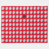 ヒツジの群れフリースブランケット フリースブランケット (正面(横))