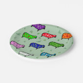 ヒツジの虹 ペーパープレート (アングル)