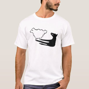 ヒツジの衣類のオオカミ Tシャツ