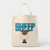 ヒツジのTシャツおよびギフト トートバッグ (正面)