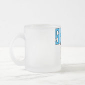 ヒツジのTシャツおよびギフト フロストグラスマグカップ (左)