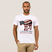 ヒツジのTシャツの国家 Tシャツ (正面フル)