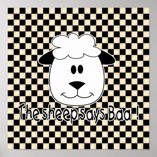 ヒツジはバと言う ポスター (正面)