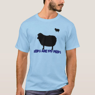 ヒツジは私ののぞき見です Tシャツ