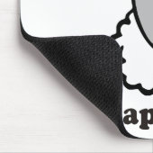 ヒツジは起こります マウスパッド (コーナー)