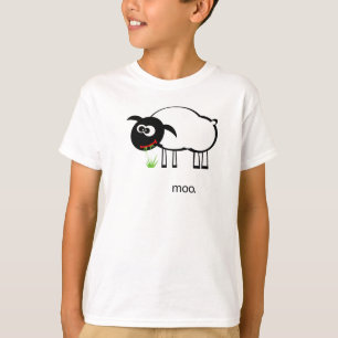 ヒツジはMoo.を言います Tシャツ