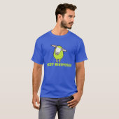 ヒツジひげ可愛いおもしろい羊 Tシャツ (正面フル)