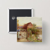 ヒツジを家に持って来ること 缶バッジ (正面&裏面)