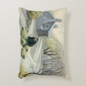 ヒツジを導くこと アクセントクッション (正面(垂直))