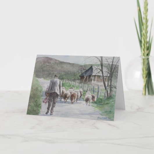 ヒツジを導くこと シーズンカード (正面)