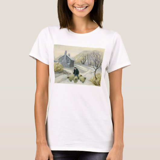 ヒツジを導くこと Tシャツ (正面)