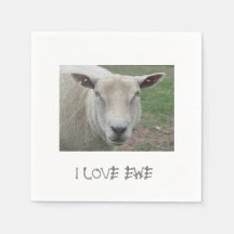 ヒツジデザイン紙ナプキンス