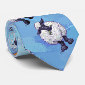 ヒツジパターン ネクタイ (ロール)