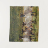 ヒツジ科 タペストリー (正面)